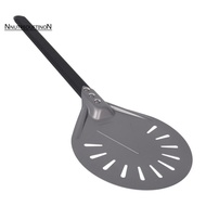 Turning Pizza Peel with 8 inch Aluminum Round Pizza Paddle, 23.6 inch Overall, Outdoor Pizza Oven Ac