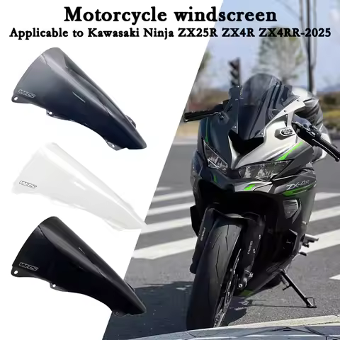 ZX-4R Windshield For Kawasaki Ninja ZX-4RR ZX4RR ZX4R ZX25R ZX-25RR ZX25RR Motorcycles Heightening R