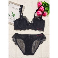 34C/75C SET RABBIT CUP BRA AND PANTIES - WIRED