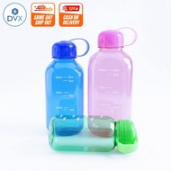 DVX Square Water Bottle 400ML 600ML 800ML 1000ML Reusable Plastic Tumbler Drinking Container