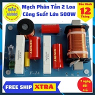 FREQUENCY DIVISION CIRCUIT 2 SPEAKERS F2A - USED FOR 1 BASS 1 TREBLE - PRICE FOR 1 CIRCUIT