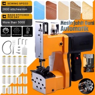 Portable Electric Bag Sewing Machine Mesin Jahit Guni Bag Woven Paper Bag Stitching Topone Mesin Jah