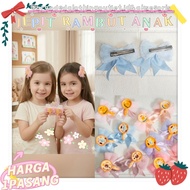 (1 PAIR) CUTE CHILDREN'S HAIR CLIPS CUTE POT MOTIF CHILDREN'S HAIR CLIPS CHILDREN'S ACCESSORIES/S HA