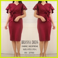 ✼ ◙ ◨ Brianna Semi Formal Elegant Party Dress Wedding Sponsor Dress Ninang Dress PLUS SIZE