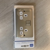 New🎉British General Double Switched 13A Power Socket 孖蘇插座