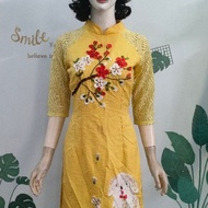 2hand Ao Dai size L (Code Over 926)