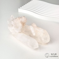 石至晶日 白水晶簇 WQ8 天然白水晶簇 原礦 白水晶 水晶療癒 手串消磁 