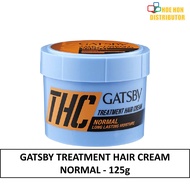 GATSBY Treatment Hair Cream 125g Normal THC BLUE Long Lasting Moisture Krim Rambut