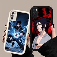 HK-62 Naruto Itachi Uchiha Shockproof Casing for Black and White Silicone OPPO Realme C17 A53 A53S A