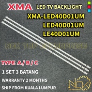 XMA 40D01UM XMA-40D01UM LE40D01UM LED TV BACKLIGHT NEW READY STOCK Mlb1 -