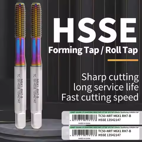 ZUANTONG HSSE-M42 JIS Standard Roll Forming Tap M3M4M5M6M7 M8M9M10 M11 M12 M14 M16 Machine Screw Thr