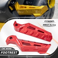 YAMAHA XMAX 400/300/250/125 Motorcycle Rear Footrest CNC Foot Pegs Rear Pedal XMAX V1 V2 Accessories