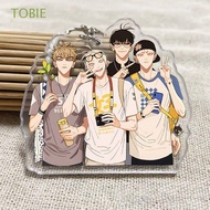 Funny TOBIE 19 Days Cartoon Style Keychain
