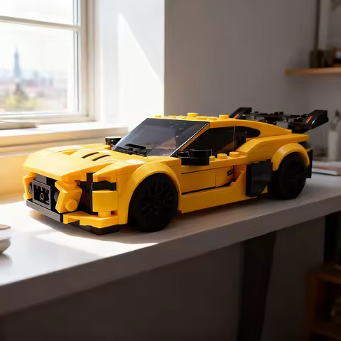 284pcs MOC City Champions Audi R8 LMS GT3 Model Toys Building Blocks Architecture Christmas Gifts Ki