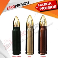 Termos Vacuum Tumbler Bentuk Peluru Custom Branding Termurah