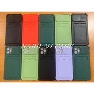 REDMI NOTE 9 PRO SLIDE SLOT CARD CASE/ MACARON CARD SLOT CASE