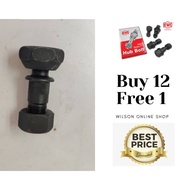 HWC Malaysia Isuzu ELF,Hicom 4 .3 MTB150 Front/Depan Hub Bolt LH/Kiri