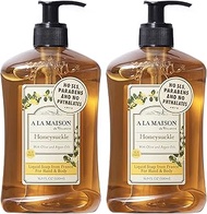 A LA MAISON Soap Liq Frnch Hnysckle 2 pack