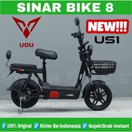 Sepeda Listrik UOU US1 / US 1 500 Watt Battery 48 V/ 12 Ah