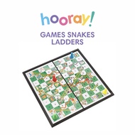 HOORAY! GAMES SNAKES LADDERS (1 SET) CP848
