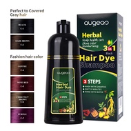 500ml AUGEAS NATURE WITHOUT STIMULATION Hair Dye shampoo household bubble foam hair