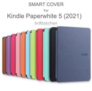Kindle Paperwhite 5 / 11 Generation / 2021 / 6.8" Smart Wake Case 保護套 防水版 合用！by iFun Accessories