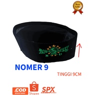 NU BLACK PECI NUMBER 9 HIGH QUALITY - NU PECI NUMBER 9 - NU KOPYAH NUMBER 9 - NU PECI NUMBER 9 - NU 