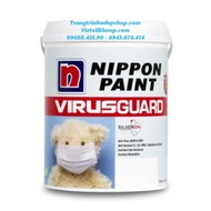 Sơn màu nội thất - Nippon VirusGuard - Sơn kháng virus và vi khuẩn (1L)