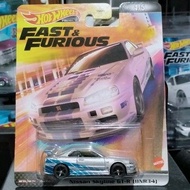 Hotwheels premium Nissan skyline r34