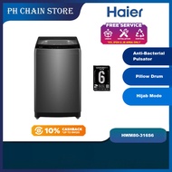 HAIER 8KG-15KG TOP LOAD NON-INVERTER WASHING MACHINE | HWM80-316S6 HWM90-316S6 HWM100-316S6 HWM120-3