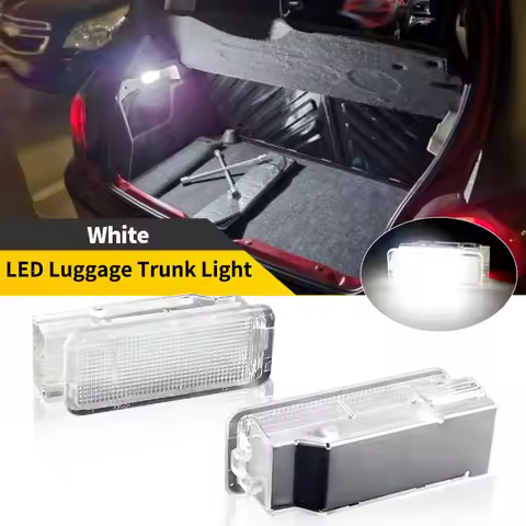 2PCS For Citroen C2 C3 C4 C5 X7 C6 C8 DS3 II PLURIEL PICASSO A51 DISPATCH III SAXO Led Trunk Interio