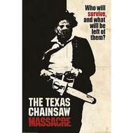 德州電鋸殺人狂 Texas Chainsaw Massacre復古風格英國進口海報