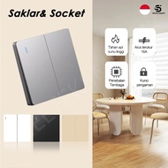 On Off Switch Light Wall Switch Aesthetic 2 Way Electric Light Switch Modern Home Hotel