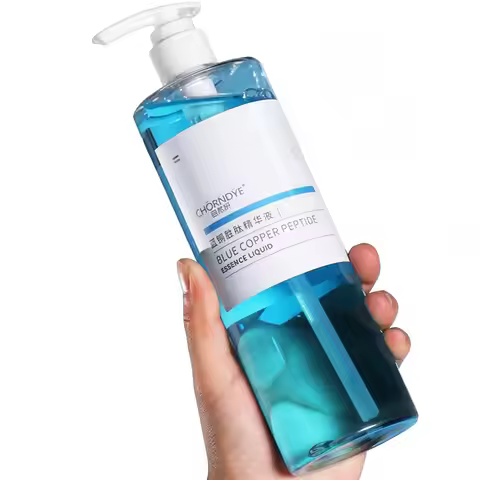 500ml Copper Peptide Serum Tightening, Repairing Antioxidant Boosting Skin Barrier Deep Hydration Hy