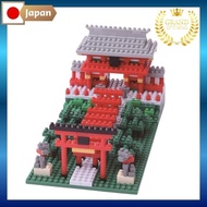 Kawada nanoblock Inari Shrine 530pcs NBH_108 Japan Landmark