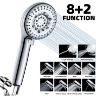 Cross-Border North America Korea Japan Booster Shower Head Bath Shower Head Spray Shower Head Handhe