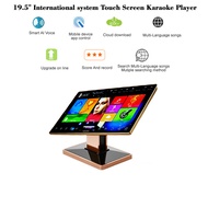 Karaoke Machine 19.5'' Capacitance Touch Screen Player,Songs machine,4TB HDD Preloaded with 84K Chinese, English songs,300K songs On Cloud For  Download,Android,KTV Dual system,Online upgrade