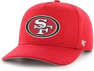 '47 NFL San Francisco 49ers Hitch RF Unisex Baseball Cap, Adjustable Snapback Strap, Team Logo, Colo