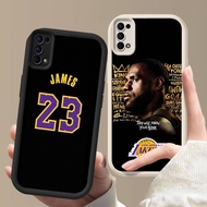Shockproof Casing for OPPO Reno 4 5 6e Find X3 Lite Realme C65 Narzo N53 N63 FF-18 lebron james