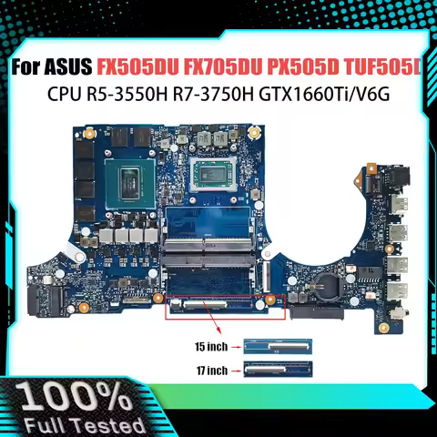 For ASUS FX505D FX705D FX505DV FX705DV FX95DV FX705DU Motherboard FX505DU TUF Gaming FX95D PX505D FX