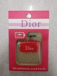 Dior手袋手機繩手機防塵塞