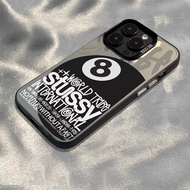 C0037 Billiards Casing for iPhone 16 11 13 15 12 14 Pro Max XR X Xs Max 8 7 Plus Trendy Phone Case i