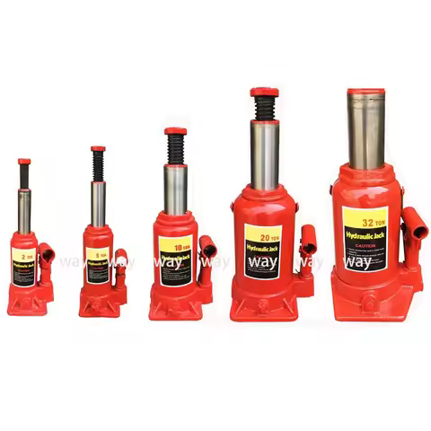 Automotive Jack 2t 3t 5t 8t 10t Household Portable Hand-cranked Hydraulic Jack Vertical Hydraulic Ca