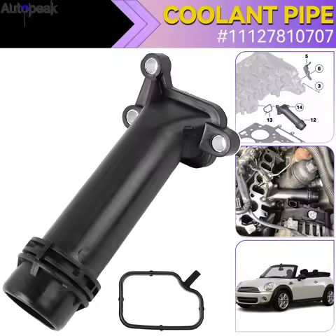 Coolant Flange Pipe For Bmw 1 2 3 4 5 6 7 Series X1 X3 X4 X5 X6 Mini R55 To R61 Engine Cooling Flang