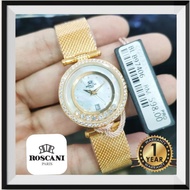 Roscani Gold Ladies Milan Bracelets Watch