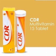 CDR Multivitamin – 15 Effervescent Tablets Vitamin C Vitamin D Vitamin B6