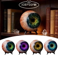 IOEFSGF69 Ultra-realistic Monster Eyes,  with Base Realistic Eyeball Resin Ornament, Gifts 6cm Multi
