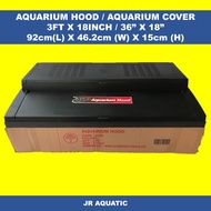 AQUARIUM HOOD / AQUARIUM COVER TANK 3FT X 18INCH / 36" X 18"