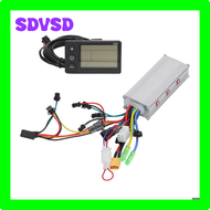 SDVSD 36V 48V 500W E-bike Motor Brushless Controller จอแสดงผล LCD Electric Bike Controller Display Meter อุปกรณ์รถจักรยานไฟฟ้า DFBEW
