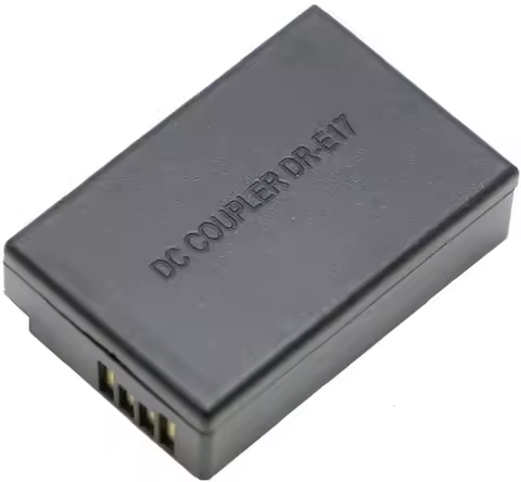 LP-E17 LPE17 Dummy Battery (NOT REAL BATTERY) DRE17 DR-E17 DC Coupler for Canon EOS M3 M5 M6 EOS-M3 